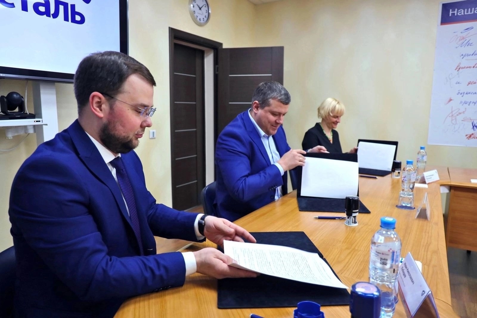 Подписано трёхстороннее соглашение о создании первого инженерного класса в Оленегорске.
